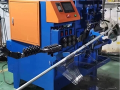 Máquina de fabricación de perchas de alambre de acero de alta velocidad para la producción de perchas de ropa