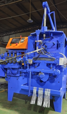Alta velocidad automática de PVC revestido de alambre de lavandería colgador de la máquina de fabricación PLC y control del inversor de alta precisión