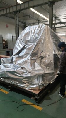 Máquina de destello de bolas de acero con potencia de 45 kW y capacidad de carga de 400 kg