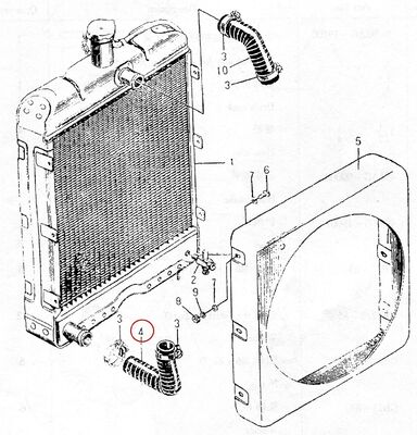 495AG-00002 Manguera de admisión para motor diésel Repuesto Fabricado en China