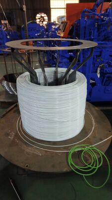 Máquina de fabricación de alambre de acero con recubrimiento de PVC de alta velocidad con 2.2 kW de potencia para una producción eficiente