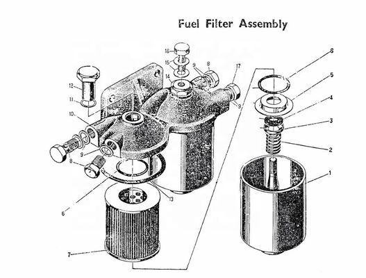 Partes de repuesto de la marca Shanghai para la bomba del motor diesel 2105A 495AG 495BG con garantía de 6 meses para el informe y la inspección de video