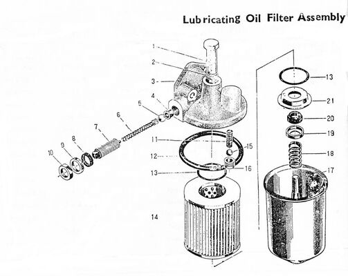 Partes de repuesto de la marca Shanghai para la bomba del motor diesel 2105A 495AG 495BG con garantía de 6 meses para el informe y la inspección de video