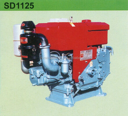 Modelo de motor diésel SD1125, refrigerado por agua y de 4 tiempos
