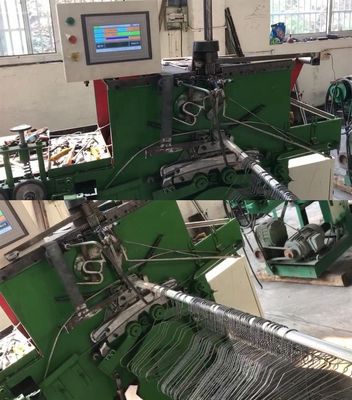 Tipo suspensión galvanizada automática del control del PLC del alambre del lavadero que hace la máquina QK-3