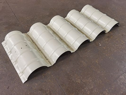 Rollo de acero del panel de Ridge Cap Metal Roofing que forma la máquina