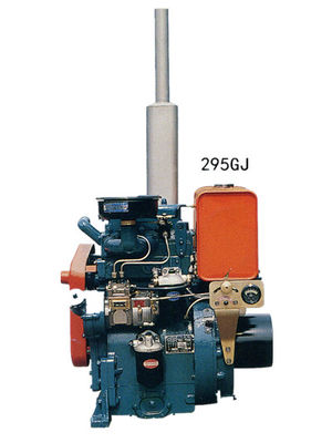 Motor diesel 295GJ, refrigerados por agua modelo y movimiento 4